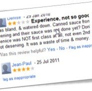 Handling negative restaurant reviews and how to find them